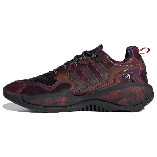 Adidas Originals ZX Alkyne Lifestyle Shoes Unisex Low-top Black/Red