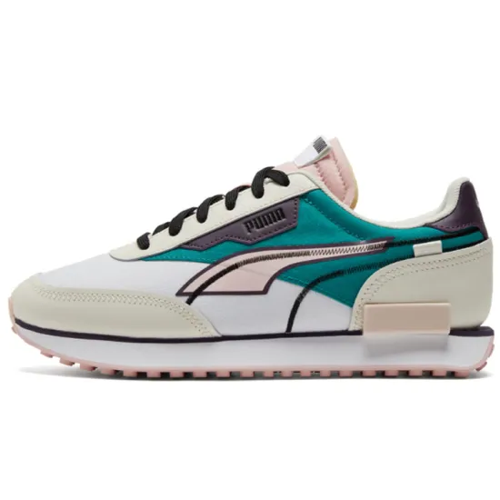 Puma Future Rider Lifestyle Shoes Unisex Low-top Grey/Green/White