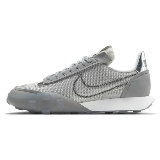 Nike Waffle Racer Lifestyle Shoes Women's Low-top Grey/white