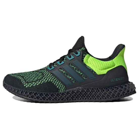 Adidas Ultra 4D Black Lucid Lemon