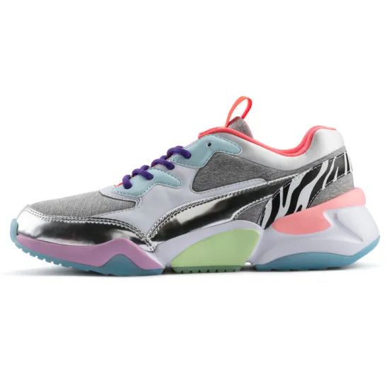 Puma Nova Lifestyle Shoes Women's Low-top Grey/Blue