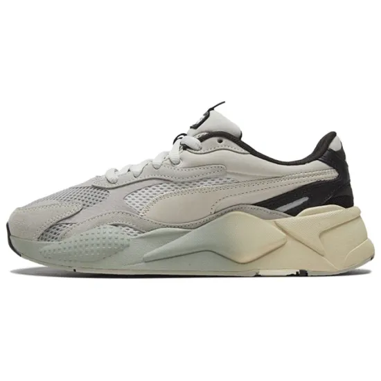 Puma RS-X Lifestyle Shoes Unisex Low-top Rice Gray Black White