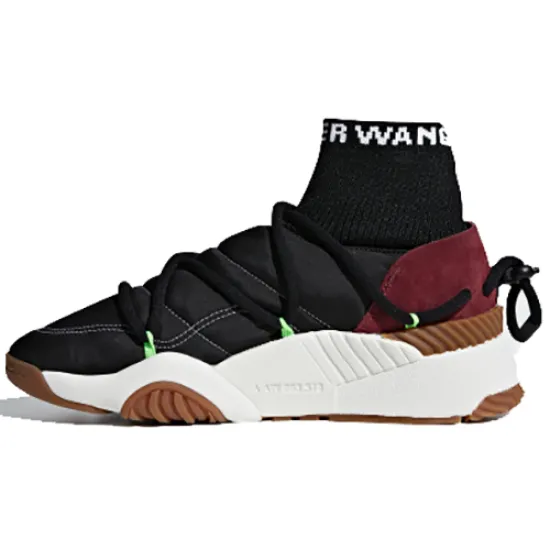Adidas AW Puff Trainer Alexander Wang Core Black Solar Green