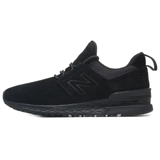 New Balance 574S Series Suede 'Black'