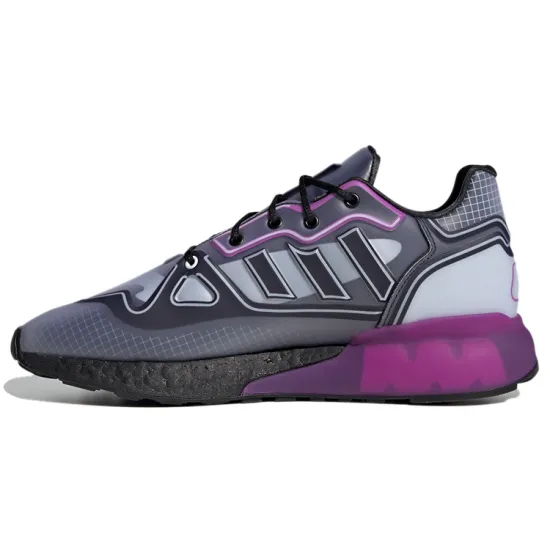 Adidas Originals ZX 2K Boost Lifestyle Shoes Unisex Low-top Blue/purple/white