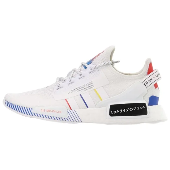 Adidas Originals NMD_R1 Lifestyle Shoes Unisex Low-top White/Black/Blue/Red