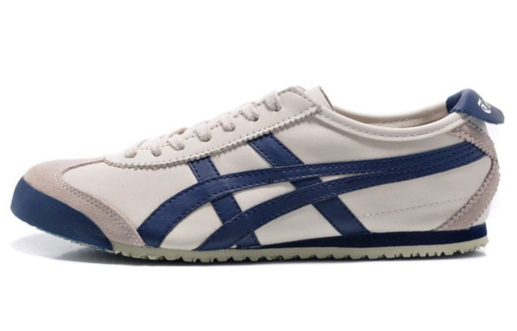 Onitsuka Tiger MEXICO 66 Casual Shoes Women's Low Top Beige/Blue