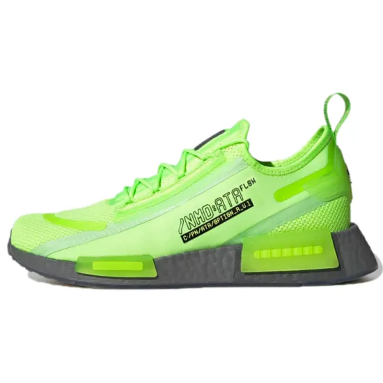 Adidas Originals Nmd R1 Spectoo Signal Green Grey