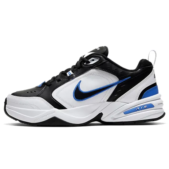 Nike Air Monarch IV Black White Royal Blue