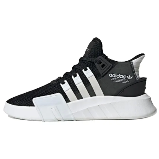Adidas Originals Eqt Bask Adv Lifestyle Shoes Men Mid-top Black/white