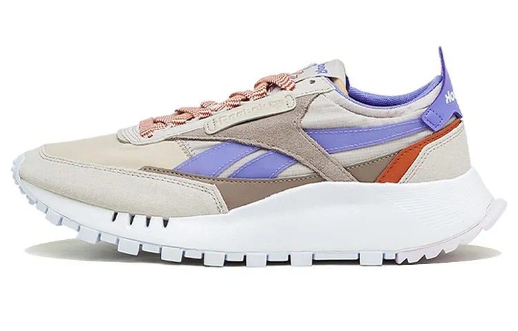 Reebok Wmns Classic Leather Legacy 'Sand Stone Hyper Purple' Women's