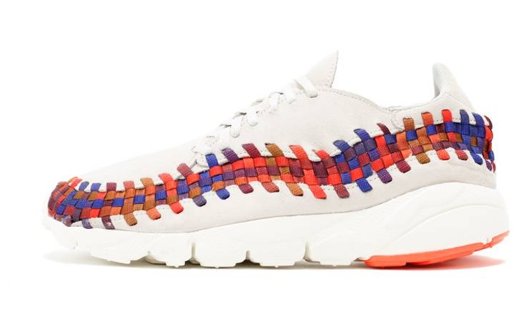 Nike woven Light Bone Rainbow