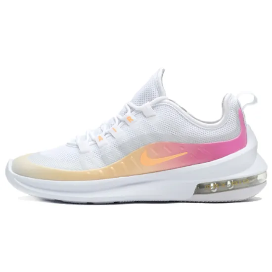 Nike Air Max Axis Lifestyle Shoes Women's Low-top White Orange Powder