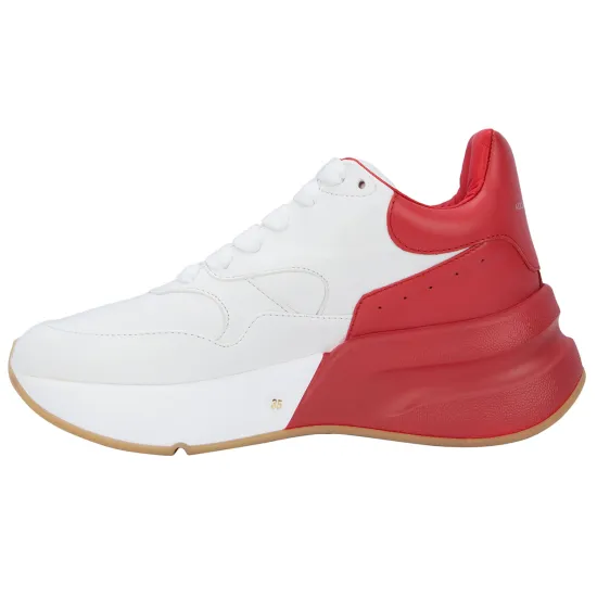 Alexander McQueen Sprint Runner Casual Shoes Women's Low-Top White
