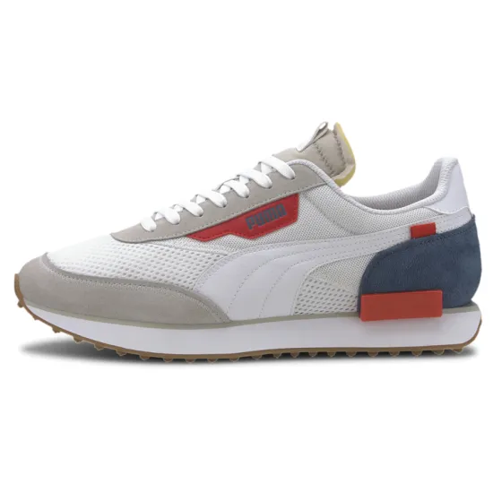 PUMA Future Rider Stream On 'White Grey Red'