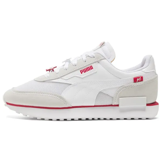 Puma Future Rider Galentine's Day White Virtual Pink Women's