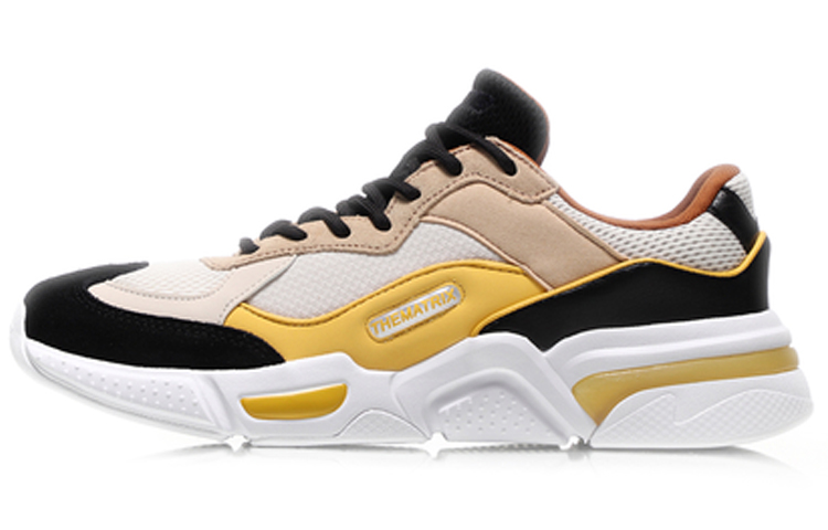 Li Ning Reverse Slip Resistant Abrasion Resistant Slip Resistant Abrasion Resistant Low top Sports Casual Shoes Men's