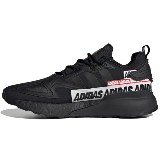 Adidas Originals Zx 2K Boost Bold Logo Graphic Black