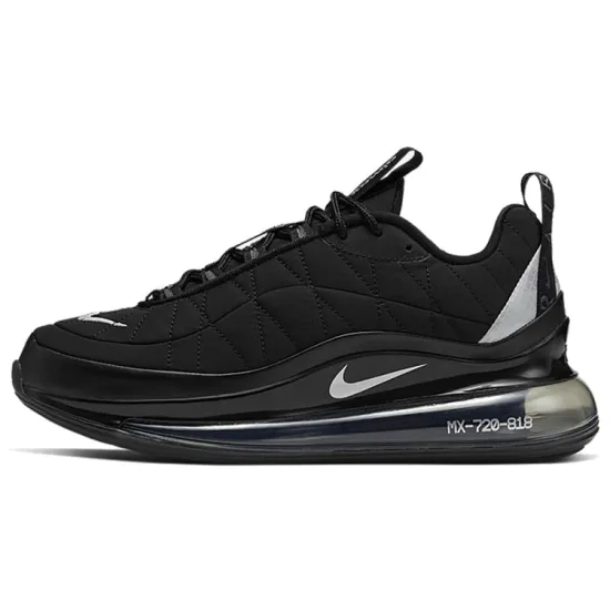 Nike Mx 720 818 Black Metallic Silver Women's
