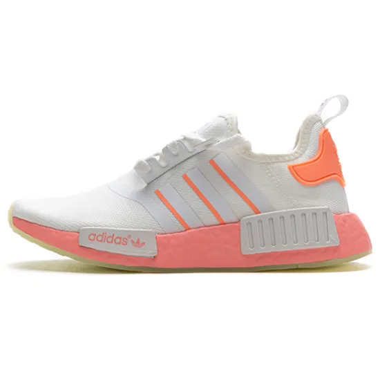 Adidas NMD R1 White Signal Pink Women's