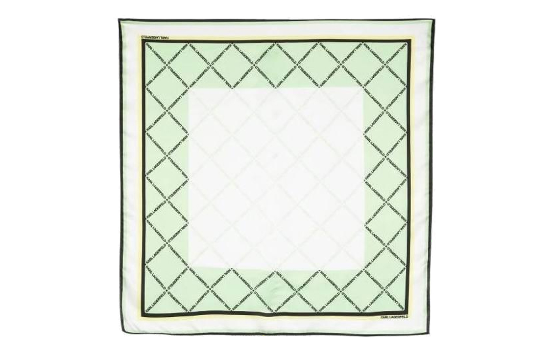 【Previous Season】logo-print silk scarf