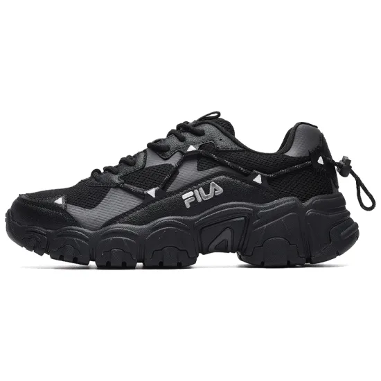 FILA Cat Claw Casual Shoes Men Low-Top Black