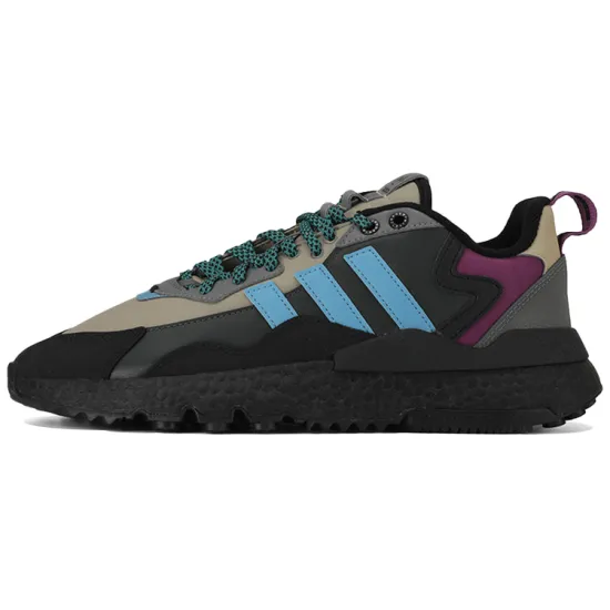 Adidas Originals Nite Jogger Lifestyle Shoes Unisex Low-top Black/gray/blue/purple