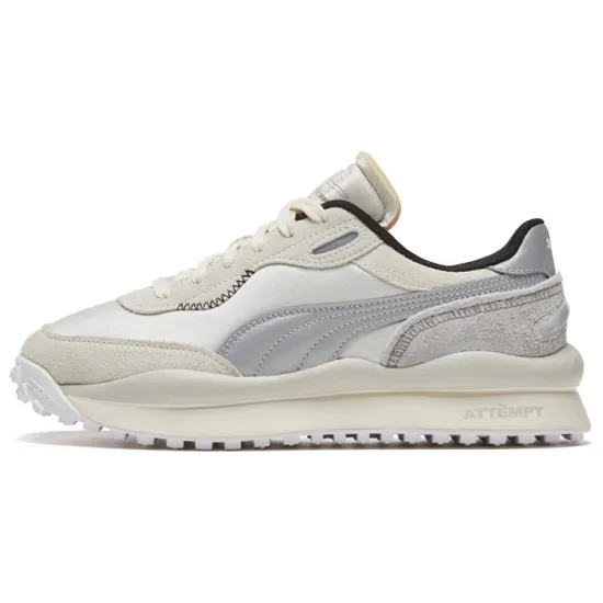 Puma Style Rider Lifestyle Shoes Unisex Low-top Light Gray