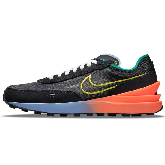 Nike Waffle One Black Hyper Crimson