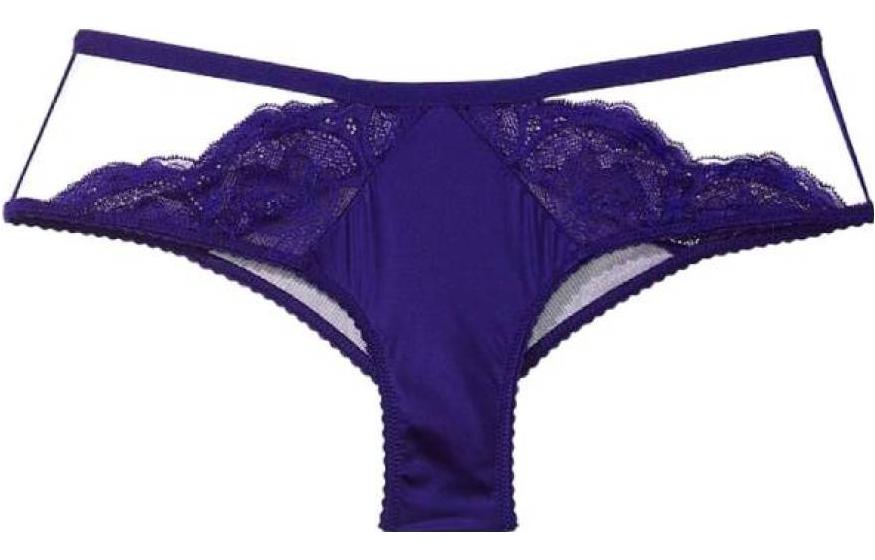 Женские трусы Victoria's Secret (темно-пурпурные)