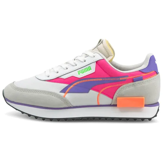 PUMA Future Rider Lifestyle Shoes Unisex Low-top Gray/pink/purple/orange