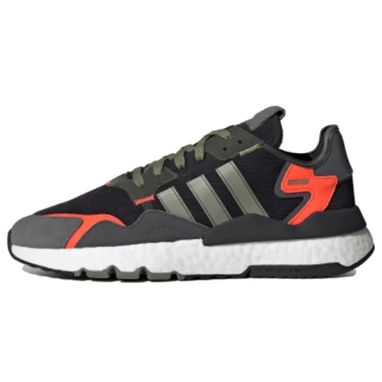 Adidas Originals Nite Jogger Lifestyle Shoes Unisex Low-top Black/Green/Grey