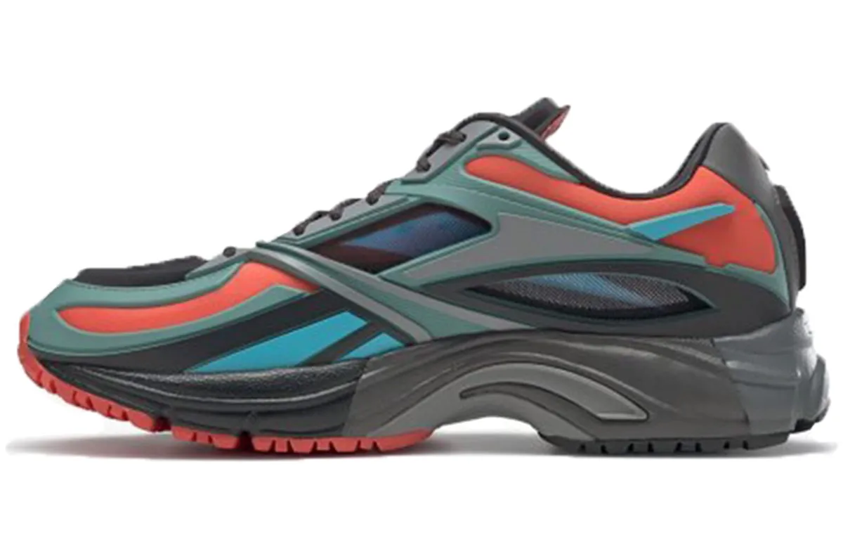 Reebok Unisex Premier Road Modern Running Shoes Grey/Green/Orange