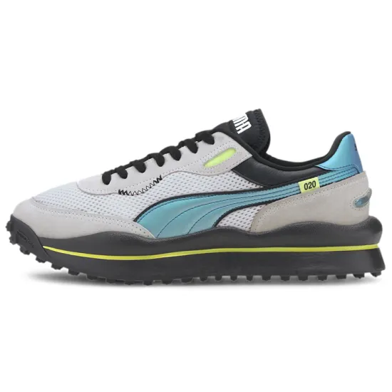 PUMA Style Rider Lifestyle Shoes Unisex Low-top White/Black/Grey/Green/Blue