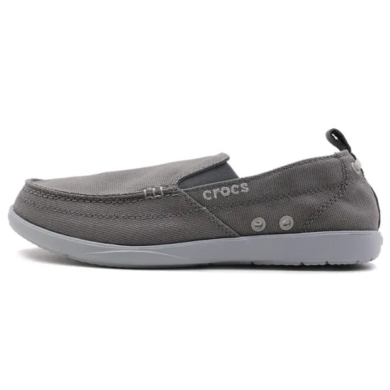 Crocs Lifestyle Shoes Men Low-top Gray