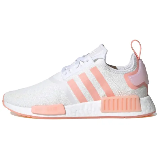 Adidas NMD R1 White Haze Coral Women's