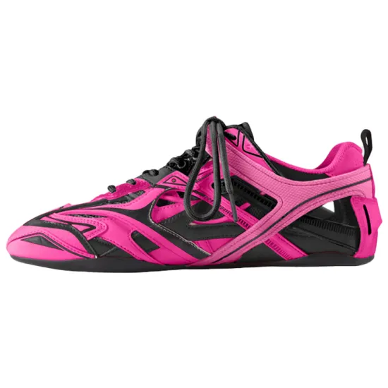Balenciaga Drive Sneaker 'Black Neon Pink' Women's