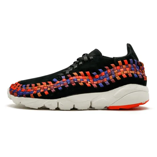 Nike Air Footscape Woven Black Rainbow