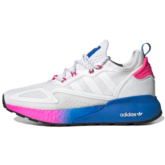 Adidas ZX 2K Boost White Pink Blue Women's