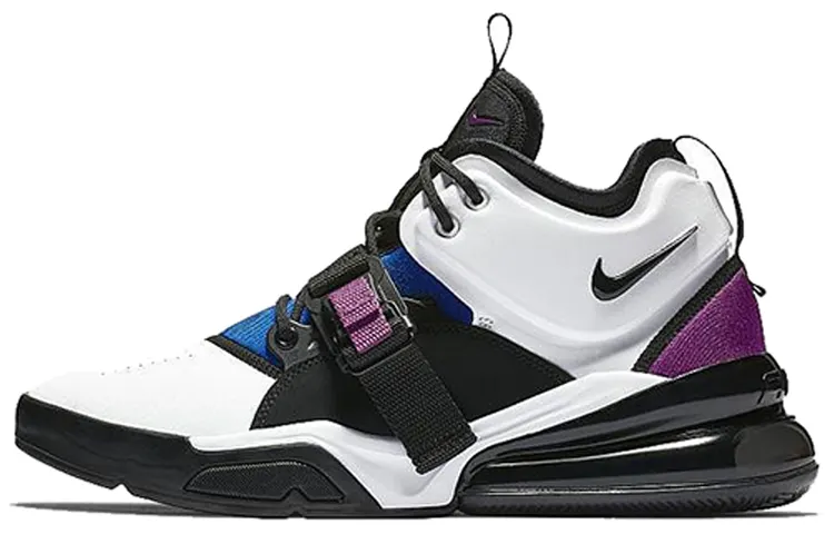 Nike Air Force 270 White Black Lyon Blue