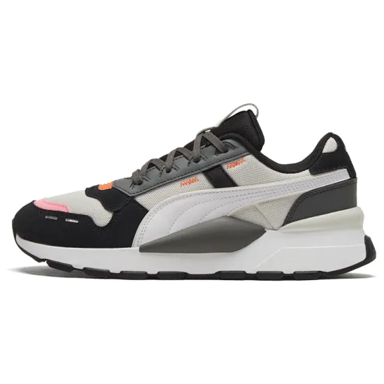 Puma RS 2.0 Lifestyle Shoes Unisex Low-top Soot/black/white/powder