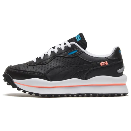 Puma Style Rider Pro Tech 'Black White'