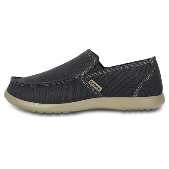 Crocs Santa Cruz Lifestyle Shoes Men Low-top Cowboy Black