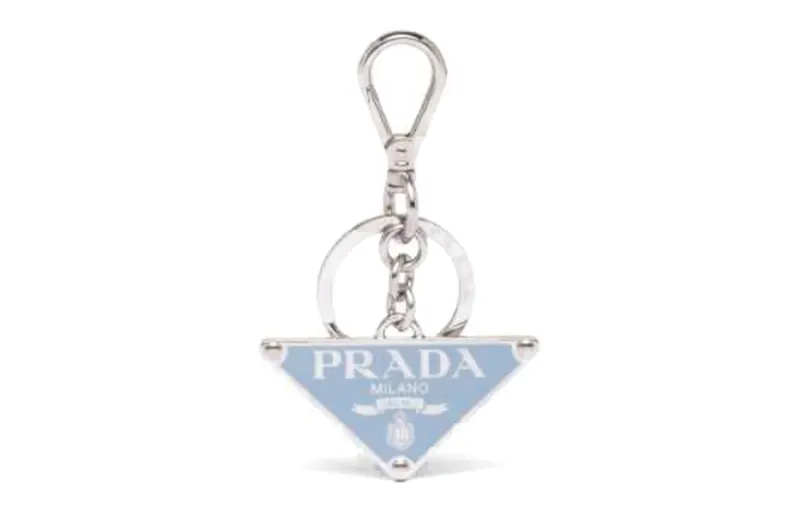 PRADA Keychains Women's Sky Blue