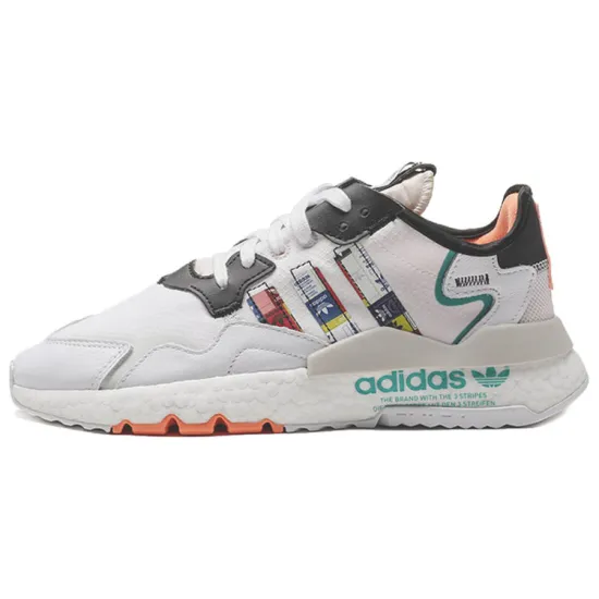 Adidas Originals Nite Jogger Lifestyle Shoes Unisex Low-top White/Black/Green