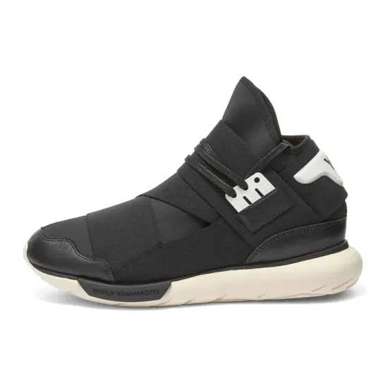 Adidas Y 3 Qasa High Black White