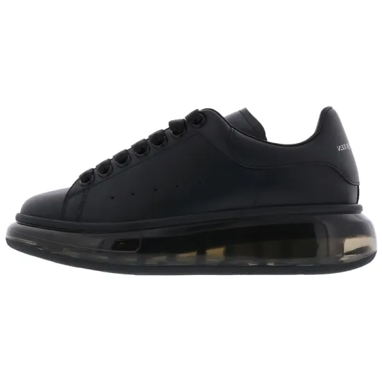 Alexander McQueen Oversized Sneaker 'Clear Sole - Black' Women's