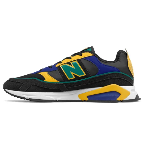 New Balance NB X-RACER Lifestyle Shoes Unisex Low-top Black/Yellow/Blue