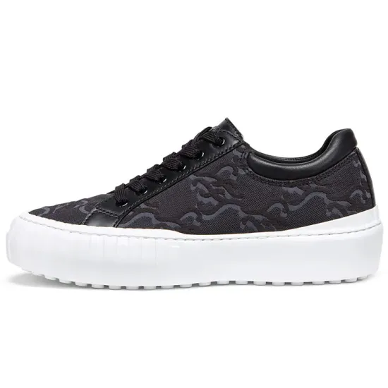 FENDI Women's Force Platform 'Black Calligraphy'