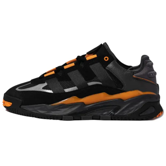 Adidas Originals Niteball Lifestyle Shoes Unisex Low-top Scar Black/Brown
